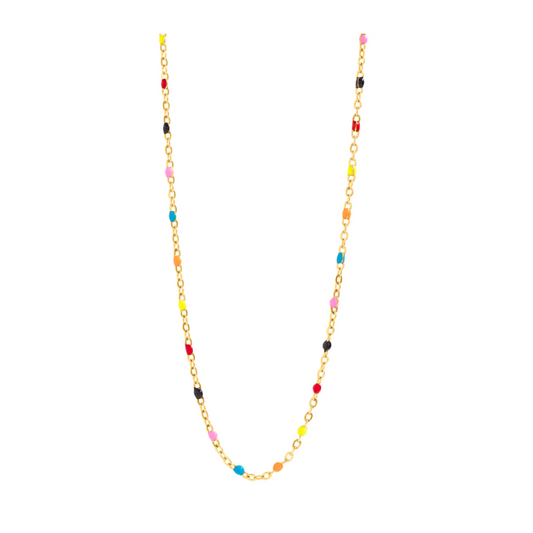 Colorful Confetti Dainty Chain
