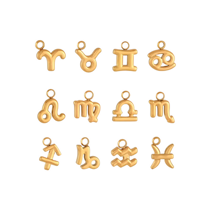 Zodiac Sign Charm