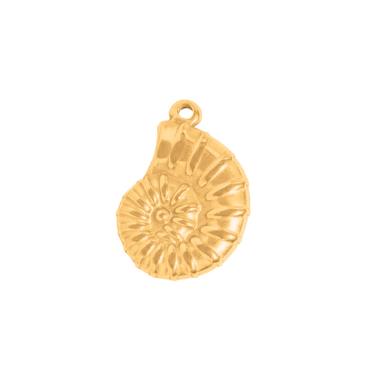 Spiral Shell Charm