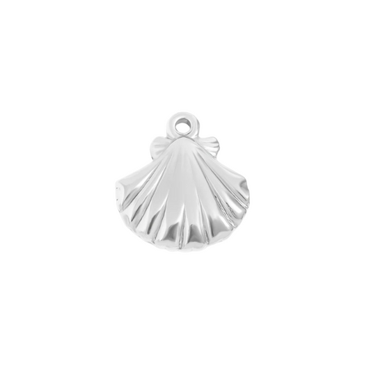 Silver Shell Charm