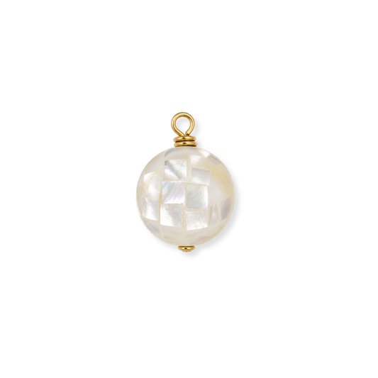 Pearl Mosaic Bead Charm