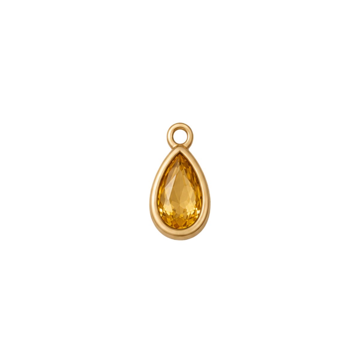 November Small Birthstone Charm