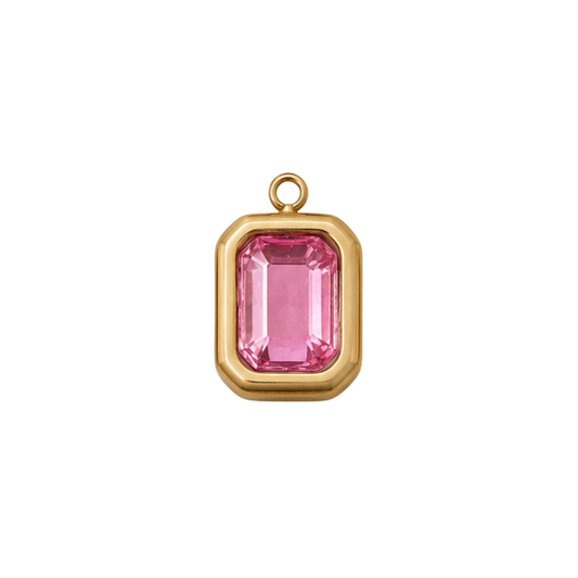 October Large Birthstone Charm