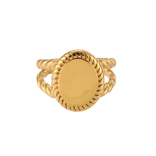 Oval Heirloom Signet Ring