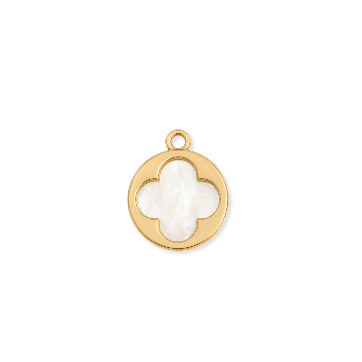 Pearl Clover Charm