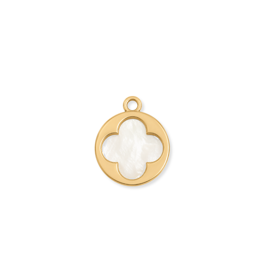 Pearl Clover Charm