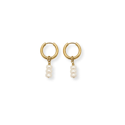 Pearl Stack Earrings