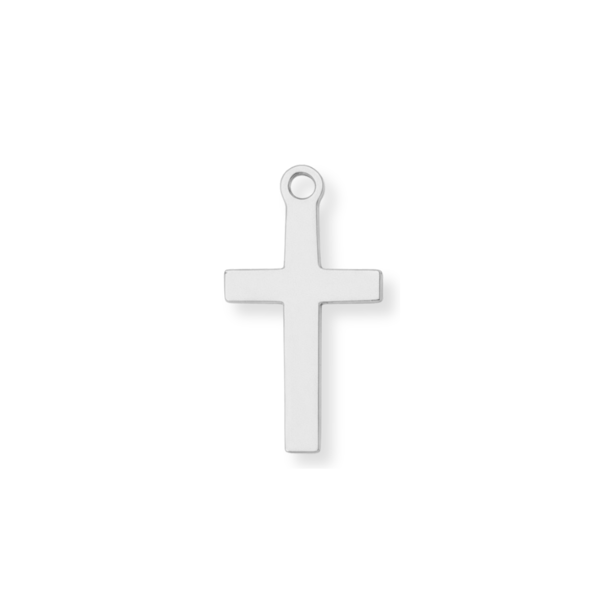 Silver Cross Charm