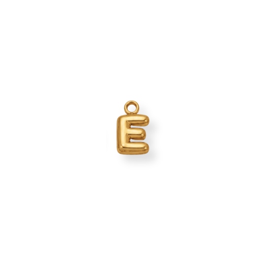 Small Letter E Charm