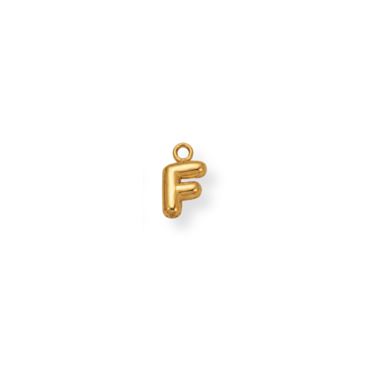Small Letter F Charm