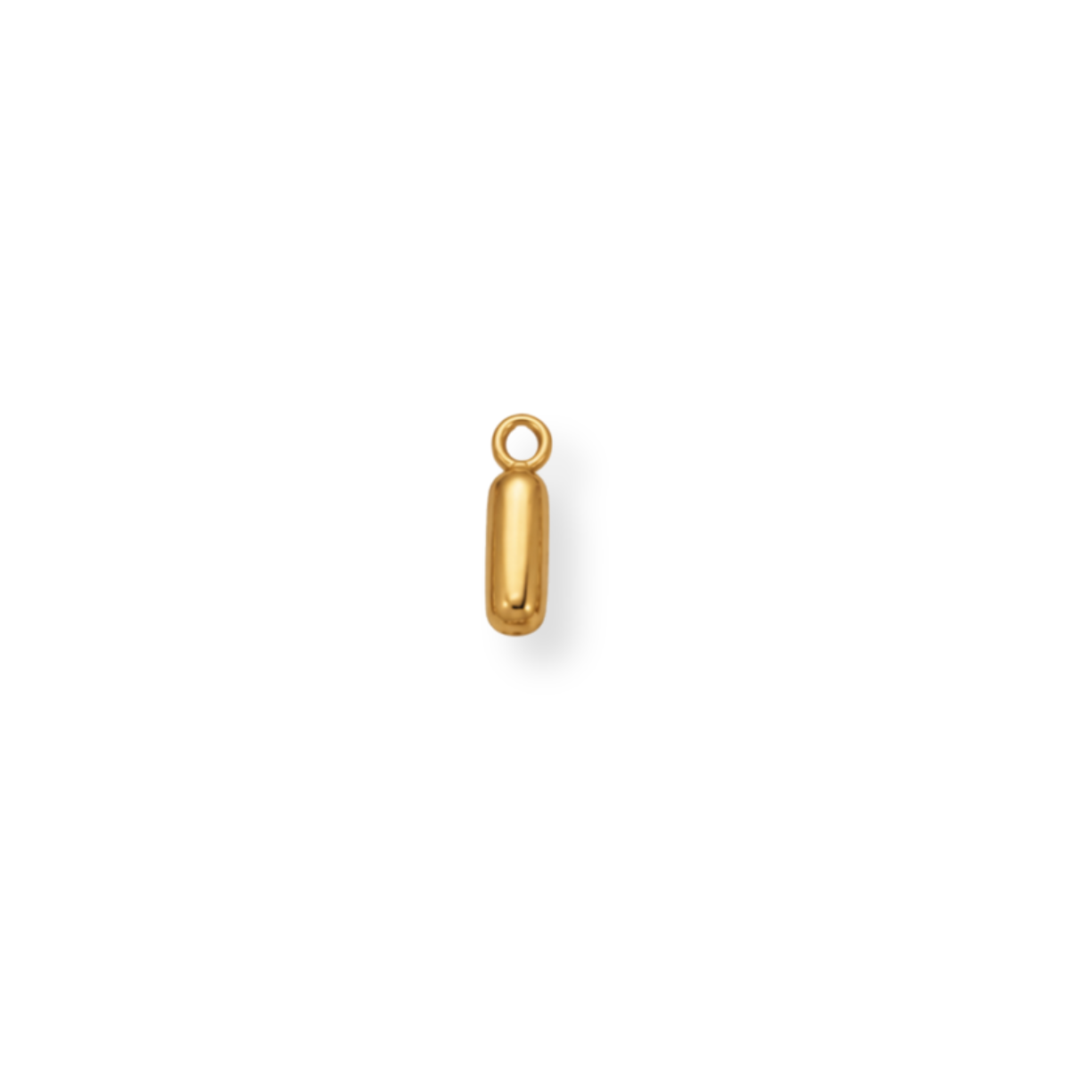 Small Letter I Charm