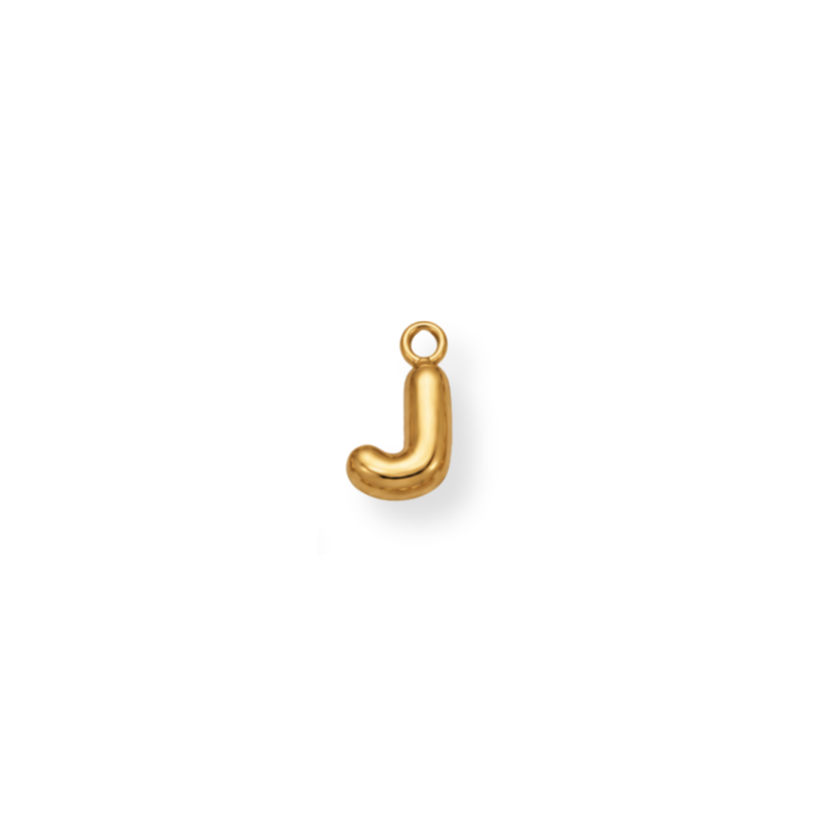 Small Letter J Charm