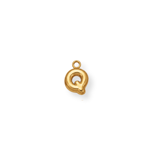 Small Letter Q Charm