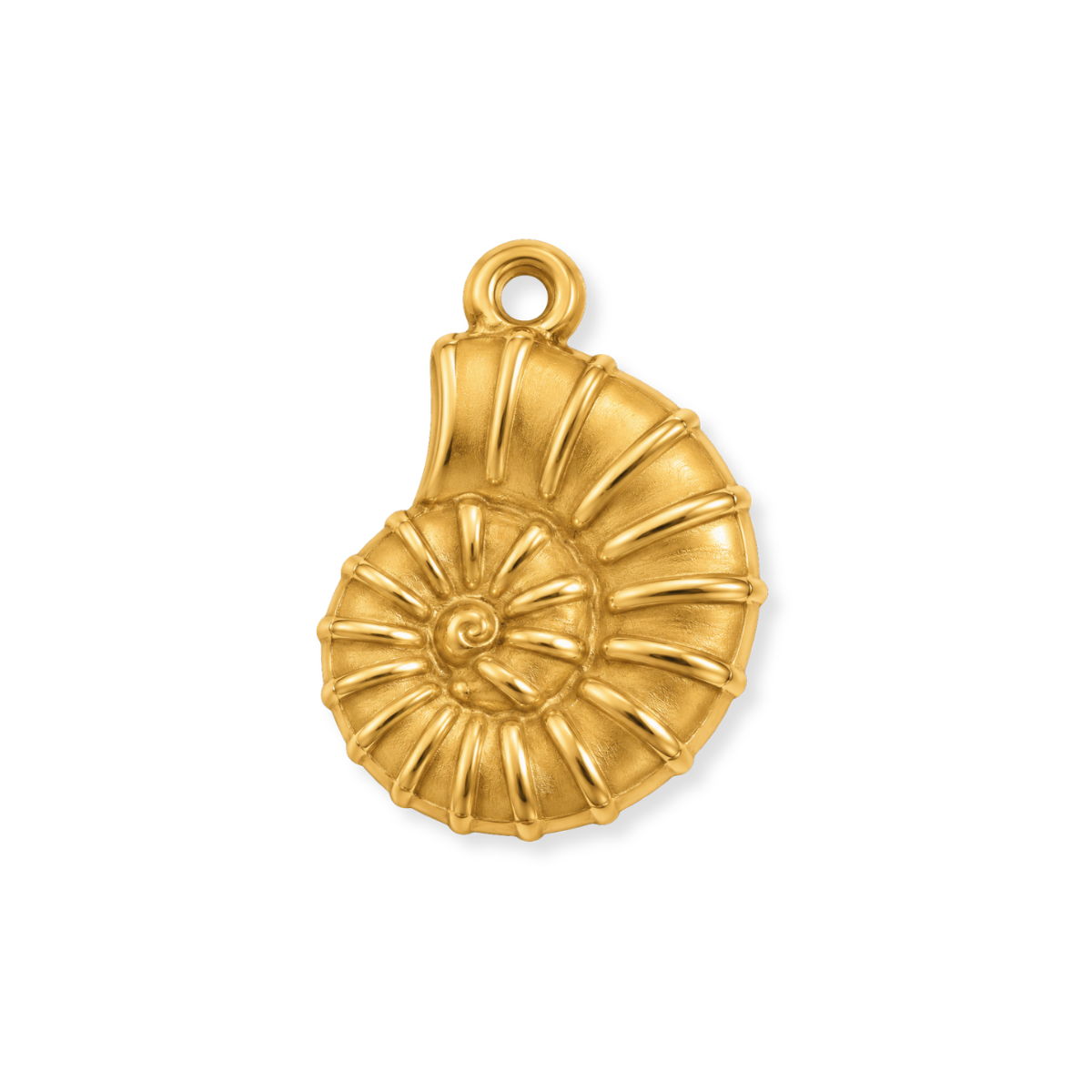 Spiral Shell Charm