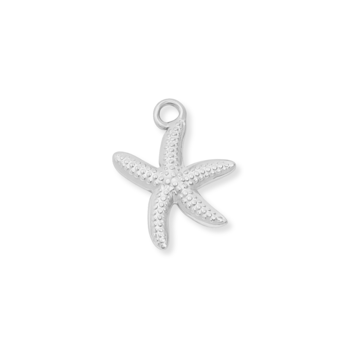 Starfish Charm Silver