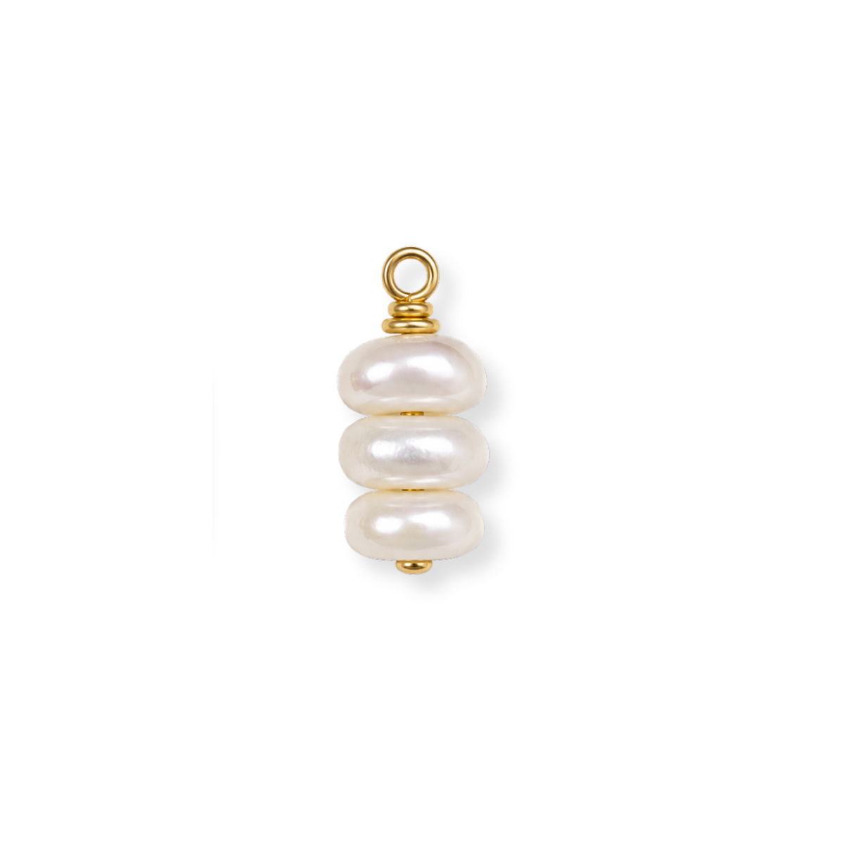 Pearl Stack Bead Charm